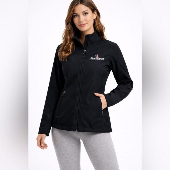 Port Authority Jackets & Blazers - Port Authority The Seapines Resort Harbor Town Light House Jacket Black Medium